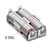 Keystone Electronics - 140 - Eyelet 2 Screw Mount Aluminum 0.531/0.565 in. O.D AA Battery Holder|70182566 | ChuangWei Electronics