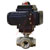 Dwyer Instruments - WE31-FMD02-T1-D - 3-Way NPT SST Ball Valve 24 VDC Flow Path A 1-1/4