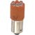 SloanLED - 197-DP241 - 30deg 660nm 20mA 24V 0.36In. Bayonet 1250mcd Red T-3 1/4 Lamp, Dual Polarity LED|70015430 | ChuangWei Electronics