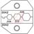 Paladin Tools - PA2042 - DIE CATV F RG59/6 BLISTER|70199608 | ChuangWei Electronics