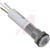 APEM Components - Q8F1CXXW24E - white 24Vdc 8mm flush bright chrome LED|70066451 | ChuangWei Electronics