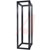 American Power Conversion (APC) - AR203A - NetShelter 2000lb Cap Black 44U/77 In 19 In Double Frame Knockdown Rack, Open|70125205 | ChuangWei Electronics