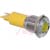 APEM Components - Q16P1CXXY110E - IP67 110VAC PROMINENT 16MM LED INDICATOR|70066274 | ChuangWei Electronics