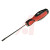 RS Pro - 4594010 - Flared 5 mm Tip 100 mm Chrome Vanadium Steel Ergonomic Screwdriver|70412229 | ChuangWei Electronics