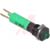 Wamco Inc. - WL-19081355 - BLACK BEZEL 24V GREEN 8MM INDICATOR|70117702 | ChuangWei Electronics