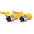 TURCK - WKB 3T-3/S90 - U2222-39 Yellow TPU 3 Meter 3 Wire 1/2-20 Female Right Angle Cordset|70323722 | ChuangWei Electronics