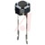 Panasonic - EVQ-11A09K - Black Hgt=9.5mm OF=1.0N 6mm dia SPST Tactile Switch|70270682 | ChuangWei Electronics