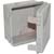 Bud Industries - NBF-32210 - NBF Series NEMA 4X 5.9x5.9x3.54 In Gray ABS/PC,UL94-VO Box-Lid Enclosure|70148025 | ChuangWei Electronics