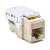 HellermannTyton - RJ45FC5E-FW - 1/bag Office White Category 5e Modular Keystone Jack|70328364 | ChuangWei Electronics