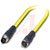 Phoenix Contact - 1406272 - 0.5 m to Socket straight M8 Plug straight M8 3-pos.105C PVC M8|70276704 | ChuangWei Electronics