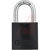 ABUS USA - 72/40  BLK - KA Shackle .25D 1.06H .81W Black 1.5inW 2.91in H Aluminum Body Padlock|70566804 | ChuangWei Electronics