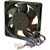 ebm-papst - 8412N/2GME-258 - Plug 2600RPM 1.4W 26dBA 32.4CFM Sq 80x80x25mm 12V DC Fan|70371813 | ChuangWei Electronics