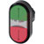 Siemens - 3SU10013AB420AN0 - GREEN/RED MOM TWIN BUTTON|70621941 | ChuangWei Electronics