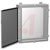 Hammond Manufacturing - 1418N4J6 - enclosure - NEMA 4 single door ANSI 61 grey steel with inner panel|70305919 | ChuangWei Electronics