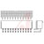 TE Connectivity - 1-1586041-8 - W/O PEGS UL94V-2 DUAL ROW 18 POS VAL-U-LOK RIGHT ANGLE HEADER|70041511 | ChuangWei Electronics