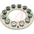 Optek (TT Electronics) - OPA741W23 - LENSED WHITE 12/1 WATT LEDS RING VISIBLE ASSEMBLY|70048725 | ChuangWei Electronics