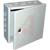 Bud Industries - JBH-4961-KO - JBH Series Hinged NEMA1 10x10x6 In Gray Steel Wallmount Junction Box|70148046 | ChuangWei Electronics