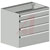 Sovella Inc - 60849303 - casters 1x7.87 3x3.94 Drawer unit 75/56-3|70742328 | ChuangWei Electronics