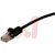 Quest Technology International, Inc. - NPC-1102 - 2 FT CAT-5E BLACK SNAGLESS/ MOLDED PATCH CORD|70121690 | ChuangWei Electronics