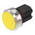 EAO - 45-2131.3140.000 - 29.45mm Yellow Raised to Bezel Mom 2Pos Metal/Plastic Pushbtn Switch Actuator|70734217 | ChuangWei Electronics