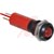 APEM Components - Q12P1BXXR110E - IP67 110VAC PROMINENT 12MM LED INDICATOR|70066100 | ChuangWei Electronics