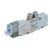 SMC Corporation - VQZ1121-3L1-N3 - L PLUG CONN W/LEAD 110VAC 2 POSIT SINGLE BODY PORTED 5 PORT SOLENOID VALVE|70072027 | ChuangWei Electronics