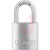 ABUS USA - 72/40 SLVR - KA Shackle .25D 1.06H .81W Silver 1.5inW 2.91in H Aluminum Body Padlock|70566812 | ChuangWei Electronics