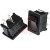 RS Pro - 419732 - 16 A@ 125 Vac +85 deg C -20 deg C 13mm 19.8mm On-Off Black SPST Rocker Switch|70791275 | ChuangWei Electronics