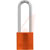 ABUS USA - 72HB/40-75 ORG - KA Shackle .25D 3H .81W Orange 1.5inW 4.84in H Aluminum Body Padlock|70566826 | ChuangWei Electronics