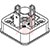 Molex Woodhead/Brad - 121013-0199 - Nitrile Gasket w/Screw 250VAC/300VDC 2 Pole Plus P B28 Base Form A mPm DIN Base|70405098 | ChuangWei Electronics