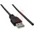 Qualtek Electronics Corp. - 3021005-03 - 28/28 AWG 3ft black USB A male to blunt cut|70407716 | ChuangWei Electronics