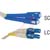 Quest Technology International, Inc. - NFO-LCSC-S9DX-1M - SC-LC 1M Duplex Single Mode Fiber Optic Patch Cord|70121401 | ChuangWei Electronics