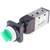 SMC Corporation - VFM350-02-34G - 1/4in 5/2green twist selector mech valve|70401340 | ChuangWei Electronics