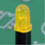 Bivar, Inc. - ELM10505YD - Black PVC Diffused Yellow 2 Lead 5mm 0.050in. Vertical LED Assembly|70534354 | ChuangWei Electronics