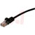 Quest Technology International, Inc. - NPC-1107 - Black Booted Cat 5e 7 ft. Cord, Patch|70121714 | ChuangWei Electronics