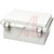 Bud Industries - PTQ-11057 - PTQ Series 11.02x7.48x5.51 in. Gray PC 10% Fiberglass Box-Lid Enclosure|70576426 | ChuangWei Electronics