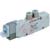 SMC Corporation - VQZ1351-5L1 - L PLUG CONN W/LEAD 24VDC 3 POSIT CLOSED CTR BASE MOUNT 5 PORT SOLENOID VALVE|70072030 | ChuangWei Electronics