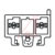 TE Connectivity - 179841-1 - Solder Termination 3.96mm Pitch 6 Way Straight PCB Header|70284418 | ChuangWei Electronics