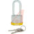 Panduit - PSL-6YL-LS - Shackle .27D 2.0H .73W Yellow Bumber Laminated Steel Body 1.38H 1.72W PadLock|70386697 | ChuangWei Electronics