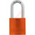 ABUS USA - 72HB/40-40 ORG - KA Shackle .25D 1.56H .81W Orange 1.5inW 3.41in H Aluminum Body Padlock|70566817 | ChuangWei Electronics