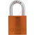 ABUS USA - 72/40 ORG - KA Shackle .25D 1.06H .81W Orange 1.5inW 2.91in H Aluminum Body Padlock|70566808 | ChuangWei Electronics