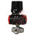 Dwyer Instruments - WE31-CDA02-T1-AB00 - 3-Way NPT SST Ball Valve 240 VAC Solenoid Flow Path A 1/2