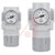 SMC Corporation - AR40-N04-Z-A - Modular Name Plate/psi Pressure Gauge 1/2NPT Port Body Size 40 Regulator|70334701 | ChuangWei Electronics