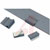 Panduit - FCC5-A-D8 - 25.4mm x 14.2 mm FCC Grey Self Adhesive Cable Clip|70044441 | ChuangWei Electronics