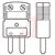 Red Lion Controls - TMPCNS05 - QUICK DISCONN STD TYPE E MALE TC CONN|70030964 | ChuangWei Electronics