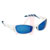 3M - 11664-00000-10 - Glacier White Frame Blue HC Lens 3M(TM) Fuel(TM) Protective Eyewear|70578362 | ChuangWei Electronics