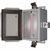 Bud Industries - SN-3703 - SNB Series Hinged NEMA13 12x10x5 In Gray Steel Wallmount Box-Lid Enclosure|70147730 | ChuangWei Electronics