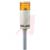 Patlite - LME-112FB-Y+FB120 - Continous Flashing Pole Mount Yellow 120V AC 1-Light Light Tower|70038906 | ChuangWei Electronics