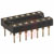 Mill-Max - 110-93-314-41-801000 - -25 to 85deg 3A 50V 30muIn. Gold 0.3In. Solder 14 Pos. 4-Finger Open Socket, DIP|70206254 | ChuangWei Electronics