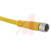 TURCK - PKG 3M-3-PSG-3M - PVC 3 meters 3 cond. M8 Male to M8 Female; Yellow Cordset|70035549 | ChuangWei Electronics